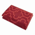 thumbnail image 2 of Superior Cotton Flannel Trellis Pillowcase Set, Standard, Burgundy, 2 of 8