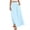 Light Blue, variant on GEWSEY Skirts for Women 2026 Spring Trendy Maxi High Waisted Eyelet Skirt Cute Flowy Vacation Elegant Womens Summer Clothes (Light Blue, S)