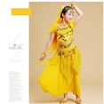 thumbnail image 2 of oqasdz Popular Girls Outfits Set For Outdoor Stage Performances Belly Dance Comfortable Elastic Fabric Clothes Set/5-6 Years, 2 of 5