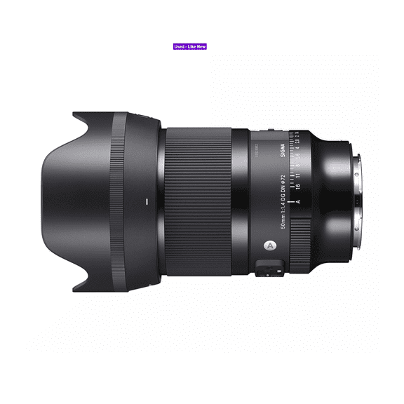 Pre-Owned Sigma 50MM F1.4 DG DN Art Lens, L-Mount