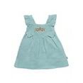 thumbnail image 2 of Modern Moments by Gerber Baby Girl Dress With Ruffle Sleeves and Diaper Cover, 2-Piece, Sizes 0/3 Months - 24 Months, 2 of 12