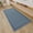 Blue-2' X 4', variant on Bathtub Mat Blue 24" X 36" Waffle Design Tasseled Absorbent Non-Slip Bathroom Rug