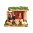 thumbnail image 4 of Adorno de escena de pesebre de Natividad, regalo religioso, decoración de la Sagrada Familia, decoraciones navideñas de escritorio, manualidades para, 4 of 9