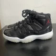 thumbnail image 4 of N I-K-E A i r-Jor-dan 11 Retro 72-10 Black/White Sneakers 378037-002 Men's Size 8.5, 4 of 6