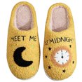 thumbnail image 1 of Zapatillas de invierno Zapatillas de interior Acogedoras mujeres hombres Lindo Meet Me At Midnight Zapatillas Likrtyny Tenis De Mujer Tenis De Hombre, 1 of 6