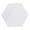 Gretna -Hex, variant on SAMPLE-Porlan Tulane White 3-in. x 17-in. Subway Marble Look Matte Porcelain Wall & Floor Tile