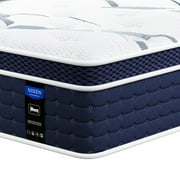 Nisien Medium Firm Pressure Relief Twin Size Hybrid Memory Foam Mattress