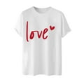 thumbnail image 3 of hotojiny Men's Valentine's Day Shirts Short Sleeve Cute Printed Tshirt Summer Crew Neck Loose Beach Travel Top S-XXL, 3 of 4