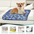 thumbnail image 6 of Qxltty Blueberry Gingham Cat litter Pads Pet Set of 3 Diaper Mats Center Anti-leakage Layer Absorbent Soft and Comfortable, 6 of 7