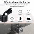 thumbnail image 4 of SINGARO Fits for 2-inch Hitch Cover, Trailer Hitch Cover Tube Plug Insert, Car Exterior Accessories, Receiver Tube Hitch Plug, 4 of 10