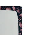 thumbnail image 3 of Ambesonne Exotic Fitted Sheet, Flamingo Tropical Atmophere, Twin Size, Pale Pink Dark Sky Blue, 3 of 5