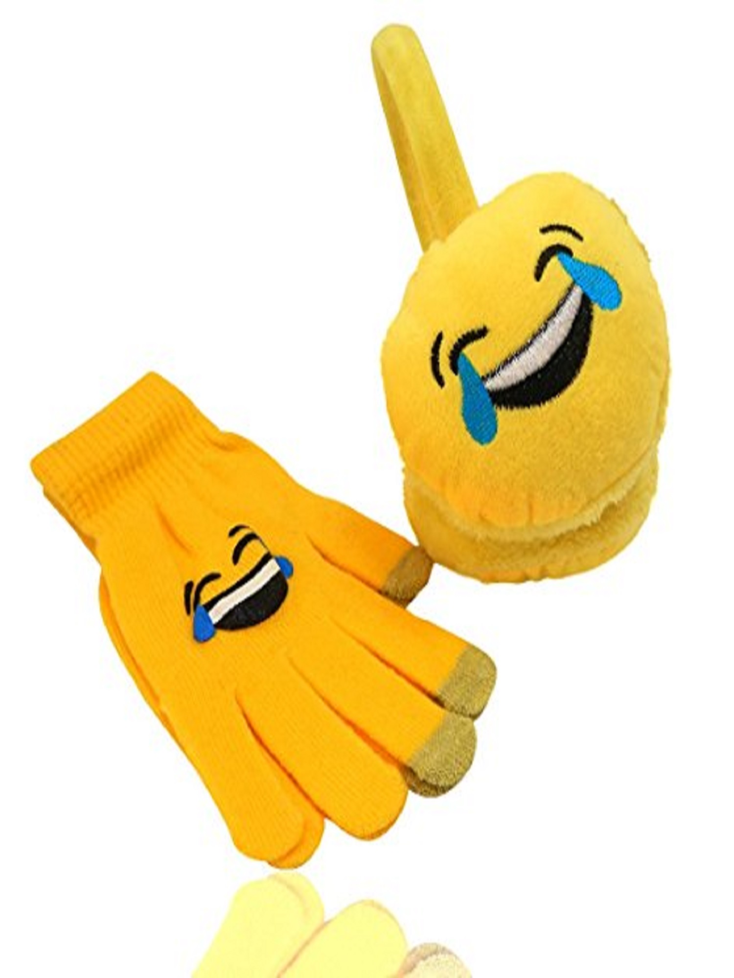 Emoji Emoji Fashion Unisex Emoticon Ear Warmers Plush Earmuff and