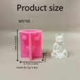 thumbnail image 5 of AOOOWER Meditation Cat Molds Epoxy Resin Molds Castings Molds Silicone Molds Ornament Plasters Molds Baking Molds for Craft, 5 of 8