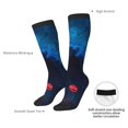 thumbnail image 4 of Sigee Spooky Halloween Night Scene for Socks for Men Women Socks Stocking Compression Socks, 4 of 6