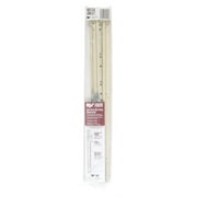 Knape & Vogt 1805H CW 600 24" Cream Epoxy Coated Self Close Euro Style Drawer Slide