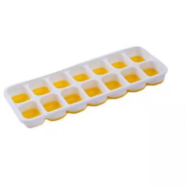 Bandejas para cubitos de hielo con tapa, paquete de 4 bandejas reutilizables para cubitos de hielo, fácil liberación