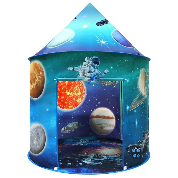 Tienda de campaña Kaivee Space World Pop Up para niños, interiores y exteriores
