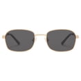 thumbnail image 2 of Gafas de sol SOJOS Retro Rectangulares Polarizadas SJ1177 con lente gris dorada, 2 of 4
