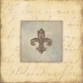 thumbnail image 3 of Marrott, Stephanie 12x12 Black Modern Framed Museum Art Print Titled - Fleur De Lis VI, 3 of 5