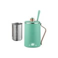thumbnail image 2 of SMihono Kitchen Organisateurs et Bouilloire Électrique de Voyage 450ML, Tasse à Ragoût, Mijoteuse Portable en Acier Inoxydable avec Contrôle de Température et Minuterie, Ébullition en 7 Minutes, 2 of 2