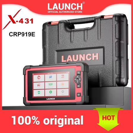 LAUNCH X431 CRP919E Car Diagnostic Tools OBD OBD2 Scanner Tpms CANFD DOIP Active Test ECU Coding 31 Reset 2 Years Free Update
