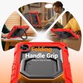 thumbnail image 3 of for Lenovo Tab One 8.7/ Tab K9 Case 8.7 inch 2025, 360 Rotating Shockproof Cover with Stand, Handle, Shoulder Strap, Red, 3 of 7