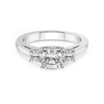 thumbnail image 3 of 5 Carat IGI Certified Cushion Shape Lab Grown Diamond Engagement Ring | 14K White Gold |Jia Secret Double Halo Eternity Diamond Ring | FG-VS1-VS2 Quality Friendly Diamonds, 3 of 5