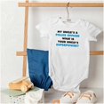 thumbnail image 4 of Uncles Police Officer Superpower Romper Boys or Girls Infant Baby Brisco Brands 12M, 4 of 6