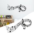 thumbnail image 6 of Music Note Print Wall Sticker Vinyl Decal Notes Notes Home Decor, 6 of 9