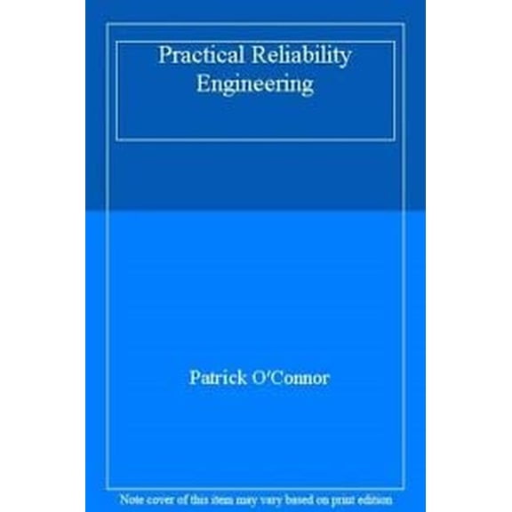 Pre-Owned Practical Reliability Engineering Hardcover