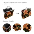 thumbnail image 3 of Man *Travel Wallet with 0.7 Microfiber Zinc Alloy Jaws, 4.3x4.7 in/11x12 cm - Compact & Durable Coin Purse for Travel Essentials - Black*, 3 of 7