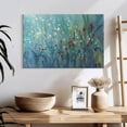 thumbnail image 3 of Elephant Stock Blue Vision I Wall Art - Horizontal Canvas Wall Art - Living Room Wall Decor - Abstract Canvas - Red And Green Decor By Tim O'toole - 24" x 16", 3 of 8