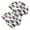 Tractor and Tractors White Pattern, variant on Robot and Dogs Black Pattern 2 Pack Slouchy Beanie Hat, Warm Winter Skull Cap with Stretchy Fabric & Soft Texture, Heat Retaining Gifts for Unisex Men Women