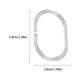 thumbnail image 4 of Bearachild 12 Pieces Bath Curtain Hangers Pole Hanger Hooks Tool Fixator Drape Hanging Curtains Fixing Rings Shower C-shaped Component Type3 NO3, 4 of 6
