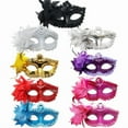 thumbnail image 2 of Wovilon Carnival Mask, 2 of 8