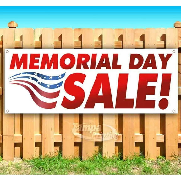 Memorial Day Sale! 13 oz Vinyl Banner With Metal Grommets