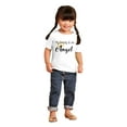thumbnail image 4 of My Daddy Is An Angel Cute Little One Toddler Boy Girl T Shirt Infant Toddler Brisco Brands 12M, 4 of 6