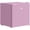 Pink, variant on HOMCOM 1.1 Cubic Feet Compact Mini Freezer with Adjustable Temperature