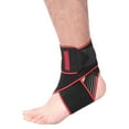 thumbnail image 1 of Dinheiro 1 par de vendajes deportivos protección de tobillo de silicona protección antideslizante tobillo hombres y mujeres, 1 of 5