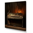 thumbnail image 2 of Designart "Rustic Melodies Of The Vintage Piano I" Music Wall Art Prints, 2 of 7