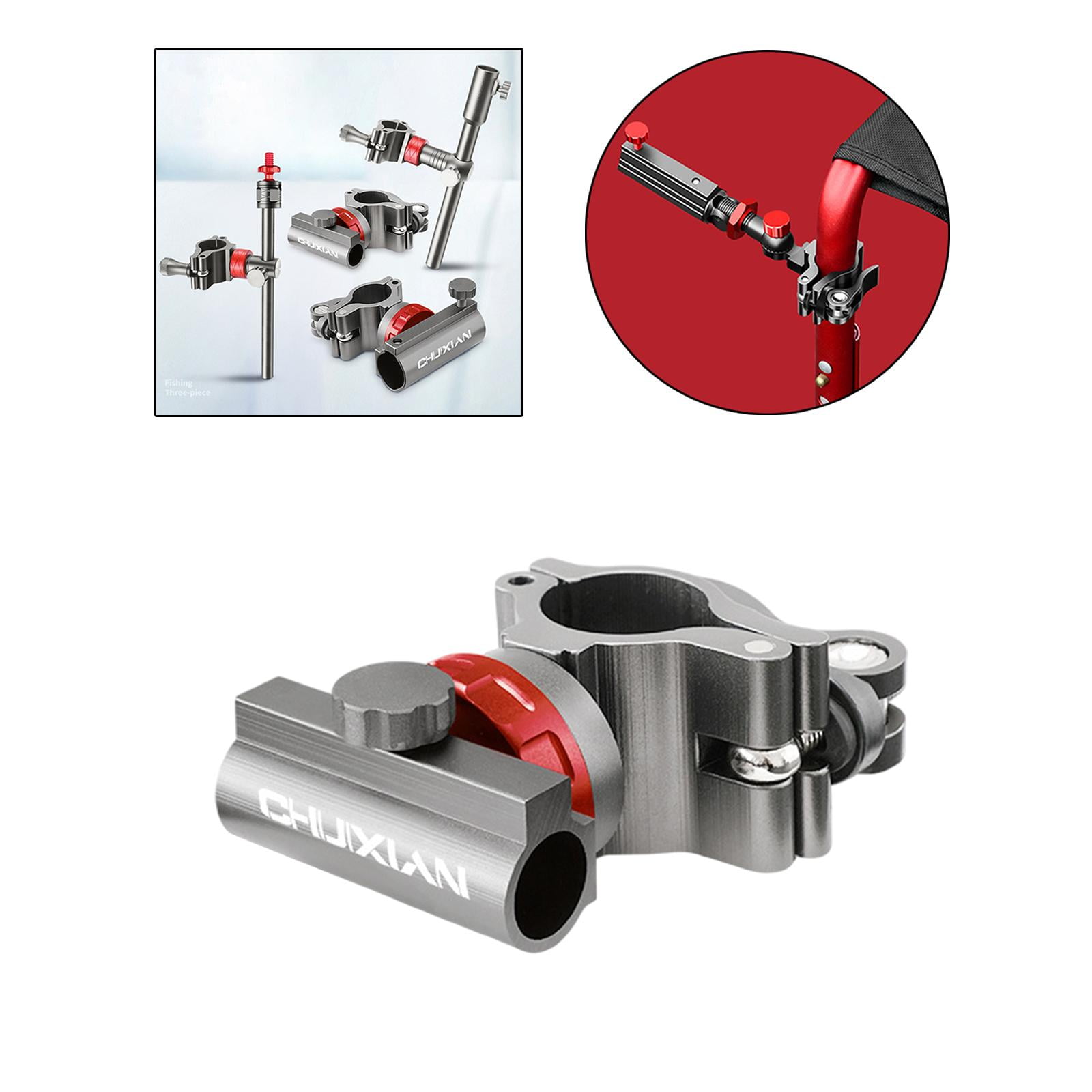 Universal Fishing Rod Holder Support Fishing Chair Mount Umbrella Stand