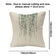 thumbnail image 6 of sunsanly Decorative Throw Pillowcase with Hidden Zipper Exquisite Pattern Wear Resistant Easy Maintenance Sofa Pillow Cover, 6 of 8