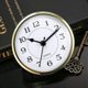 thumbnail image 3 of 3-1/2 Inch (90 Mm) Quartz Clock Fit-up/insert With Arabic Numeral, Quartz Movement (gold Rim), 3 of 4