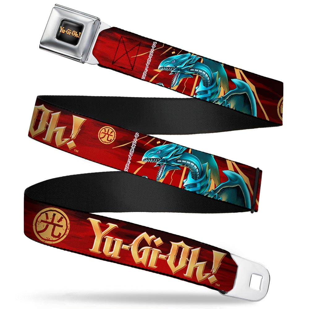 Yu Gi Oh! Logo Full Color Black Fade Gold Yu Gi Oh! Blue Eyes White