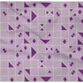 thumbnail image 4 of oneOone Organic Cotton Poplin Twill Fabric Diamond & Triangle Geometric Printed Craft Fabric BTY 42 Inches Wide, 4 of 4