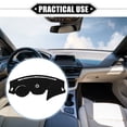 thumbnail image 2 of Unique Bargains Car Dashboard Cover Compatible for Hyundai Veloster 2012-2017 Protective Polyester, Black, 2 of 7