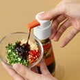 thumbnail image 2 of Household Condiment Bottle Pressing Sprayer Nozzle Pump Squeezer Jam Bottle Dispenser Push-Type Leakproof Nozzle Ketchup Salad Dressing Dispensers Easy to Clean & Use, 2 of 2