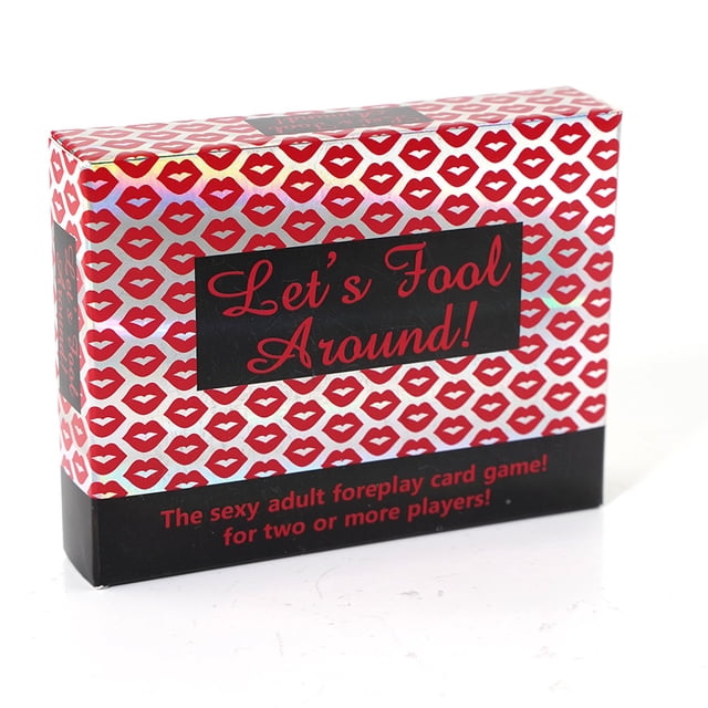 Let's fool around in English. Fun English cards for couples.