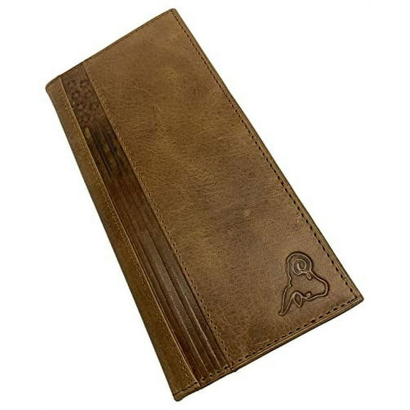 Marshal Wallet RFID Blocking Men's Casual Bifold Wallet, Tan