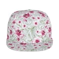 thumbnail image 2 of Fotbe Lilies Flowers Flat Bill Visor Cap Classic Snapback Hat Polyester Foam Trucker Hat Trucker Cap Adjustable Baseball Cap, 2 of 9